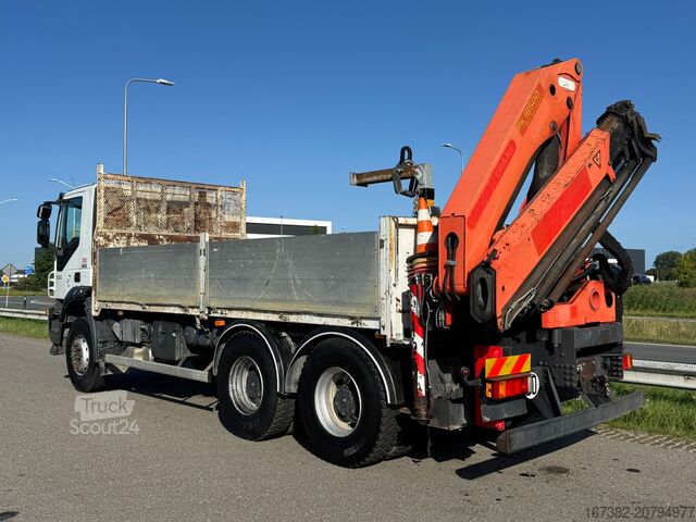 Iveco 330 6x4 met Palfinger PK 18500 kraan Iveco 330 6x4 with Palfinger PK 18500 crane