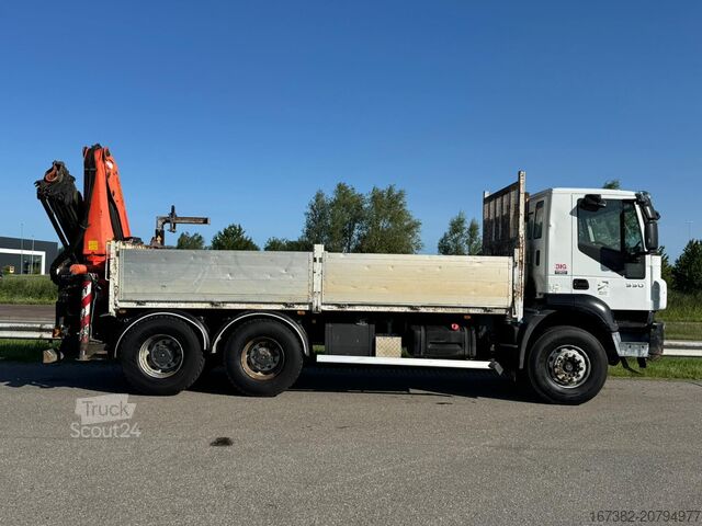 Iveco 330 6x4 met Palfinger PK 18500 kraan Iveco 330 6x4 with Palfinger PK 18500 crane