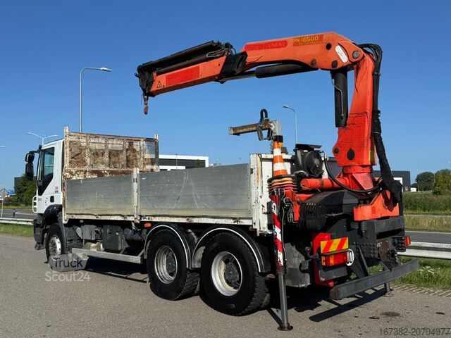 Iveco 330 6x4 met Palfinger PK 18500 kraan Iveco 330 6x4 with Palfinger PK 18500 crane