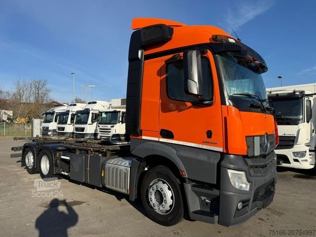 Autocamion cu caroserie interschimbabilă MERCEDES-BENZ ACTROS 2545 L BDF*Lenkachse+Nebenantrieb+ADR