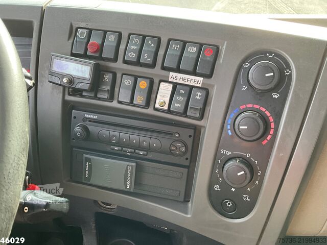 System med krokarm Renault Kerax 460 8x4 Palfinger 16 Tonmeter laadkraan