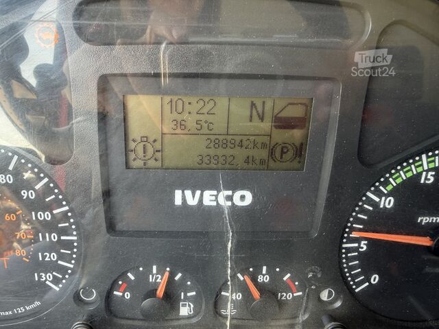 ανατρεπόμενο φορτηγό Iveco Eurocargo 180E28 Kipper Kran FASSI