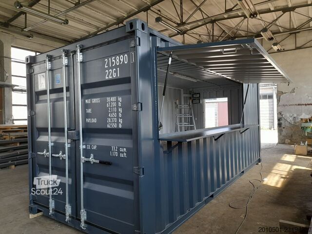  20 Fuß Imbisscontainer Barcontainer Eventcontainer KONTENER