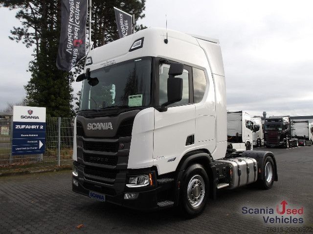 Стандартний тягач Scania R 460 NA - HYDRAULIK - HIGHLINE - 2x TANKs - ACC -