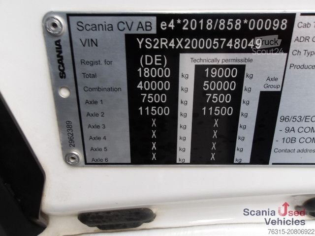 Стандартний тягач Scania R 460 NA - HYDRAULIK - HIGHLINE - 2x TANKs - ACC -