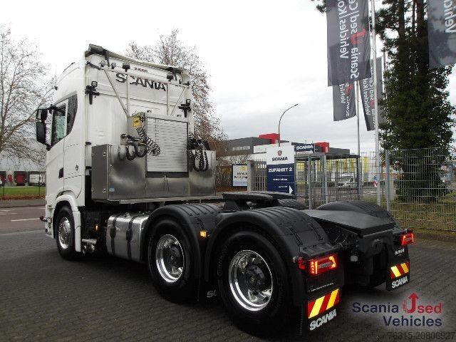 Ciężarówka ciężkiego typu Scania S 660 - 6x4 - V8 - 120to ZGG - HIGHLINE - ALCOA -