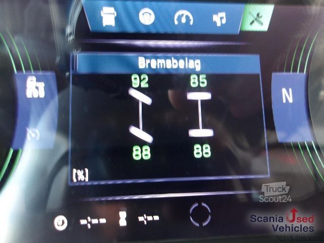 Cabeza tractora de gran volumen Scania R 460 EB - MEGA - HIGHLINE - 2x TANKs - ACC