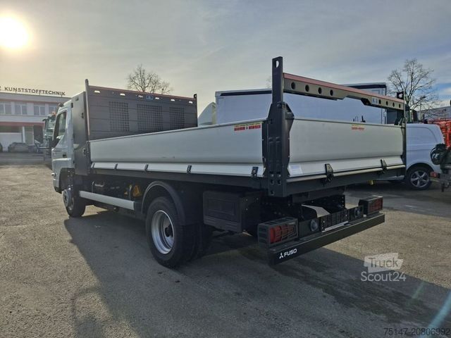 Savitarnos furgonas FUSO eCanter 4C15e 3-Sitzer Scattolini Kipper Staubox