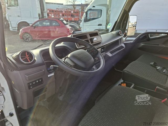 Savitarnos furgonas FUSO eCanter 4C15e 3-Sitzer Scattolini Kipper Staubox