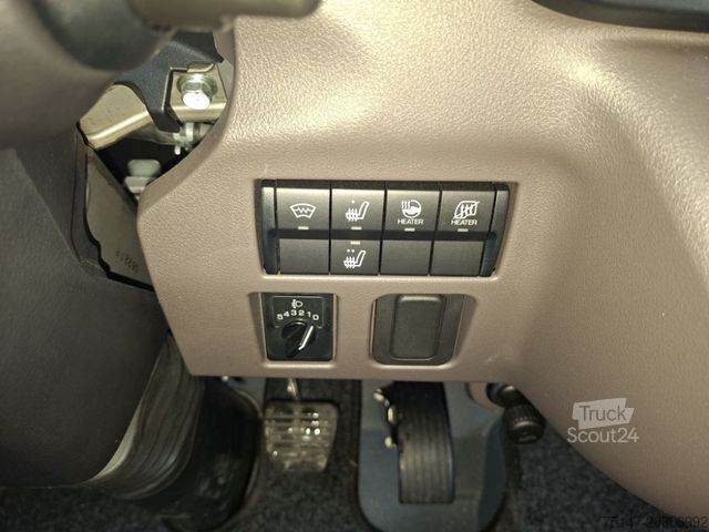 Savitarnos furgonas FUSO eCanter 4C15e 3-Sitzer Scattolini Kipper Staubox