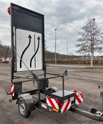 AnhÀnger Mersch VT1-075E 1-Achs VerkehrsleitanhÀnger