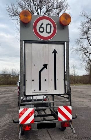 AnhÀnger Mersch VT1-075E 1-Achs VerkehrsleitanhÀnger