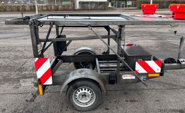 Anhänger  Mersch VT1-075E 1-Achs Verkehrsleitanhänger