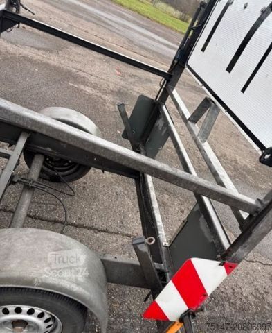 AnhÀnger Mersch VT1-075E 1-Achs VerkehrsleitanhÀnger