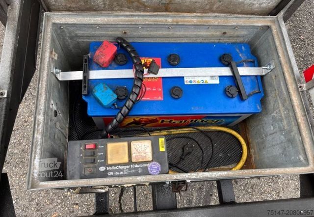 AnhÀnger Mersch VT1-075E 1-Achs VerkehrsleitanhÀnger