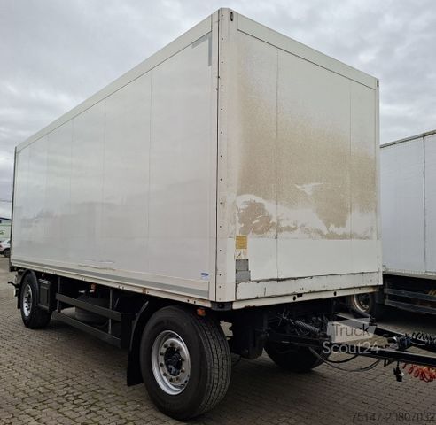 Rimorchio a cassetta SCHMITZ CARGOBULL 18 t 2-Achs Anhänger Koffer isoliert Portaltüren