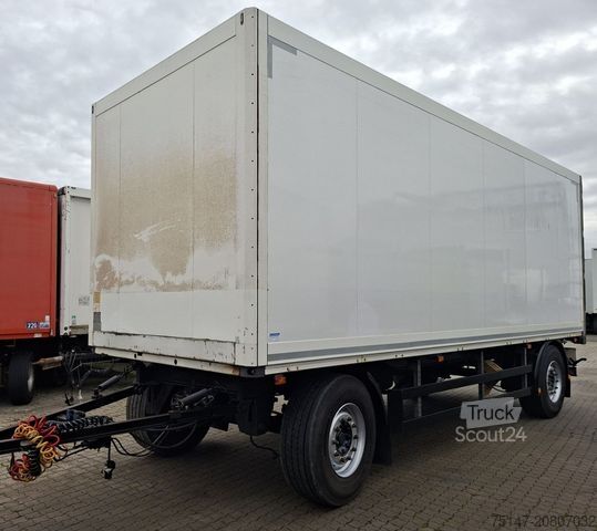 Rimorchio a cassetta SCHMITZ CARGOBULL 18 t 2-Achs Anhänger Koffer isoliert Portaltüren