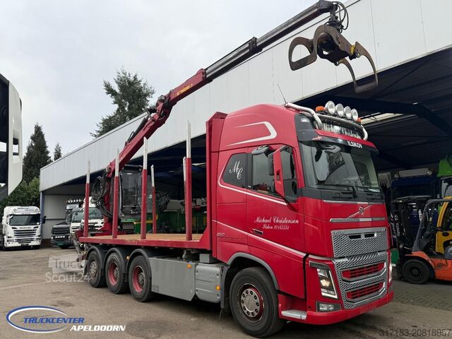 Boîte plate Volvo FH 16 - 650 8x4 Reductie assen, Kesla 2112T