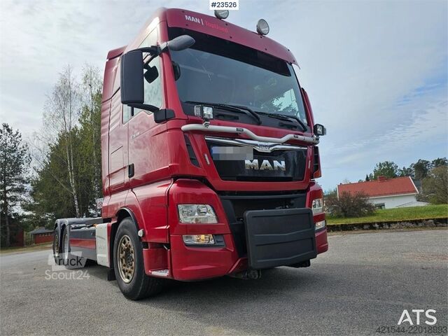 Sistem ruku kuke MAN TGX 26.480 6x2 Snow Plow Equipped Hooklift Truck –