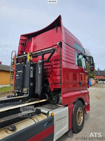 Sistem ruku kuke MAN TGX 26.480 6x2 Snow Plow Equipped Hooklift Truck –