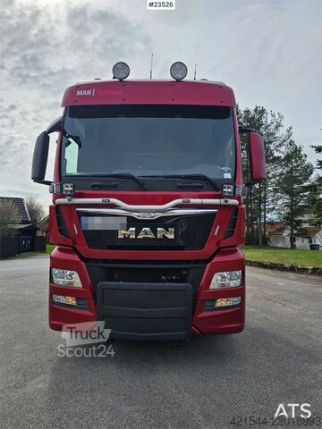 Sistem ruku kuke MAN TGX 26.480 6x2 Snow Plow Equipped Hooklift Truck –