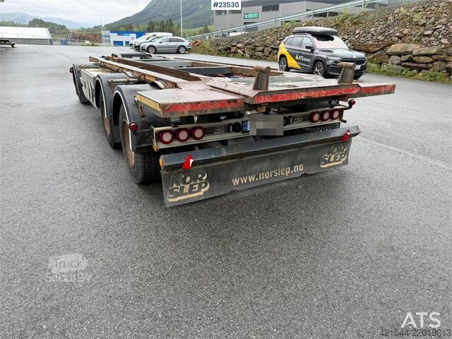 Alarmni sistem priključaka  Nor-Slep 3 Akslet hook trailer with tipping functi