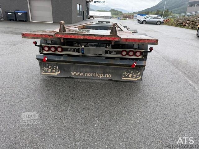 Alarmni sistem priključaka  Nor-Slep 3 Akslet hook trailer with tipping functi