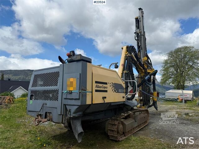 Žemės gręžimo mašina Atlas Copco D7-01 Drilling Rig with a 1832 hammer, meter count