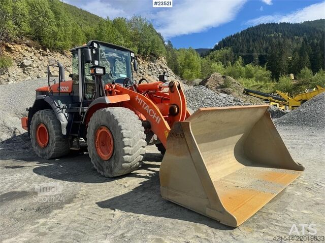 Radlader Hitachi ZW220 Wheel Loader w/Bucket – Rebuilt Engine WATCH