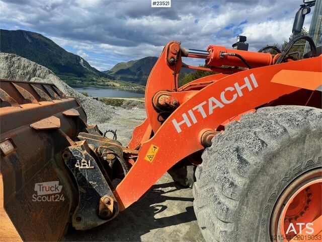Radlader Hitachi ZW220 Wheel Loader w/Bucket – Rebuilt Engine WATCH