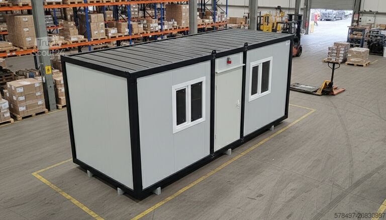 CONTAINER MODULAR PENTRU LOCUIT ȘI BIROU 6 x 2,4 m VASG ELITE EL-600EC