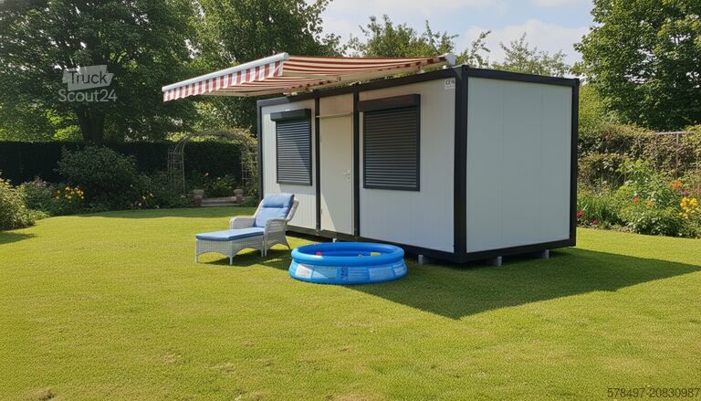 CONTAINER MODULAR PENTRU LOCUIT ȘI BIROU 6 x 2,4 m VASG ELITE EL-600EC