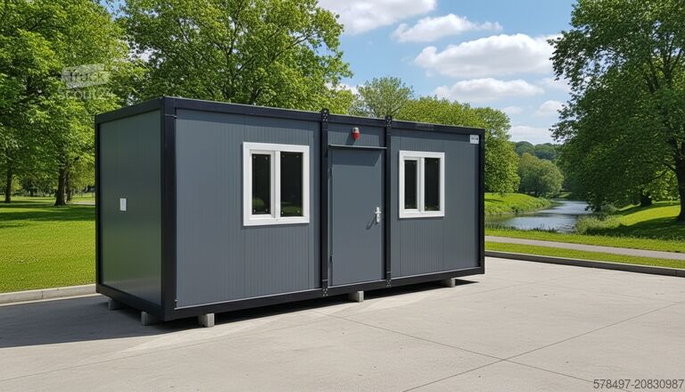 CONTAINER MODULAR PENTRU LOCUIT ȘI BIROU 6 x 2,4 m VASG ELITE EL-600EC