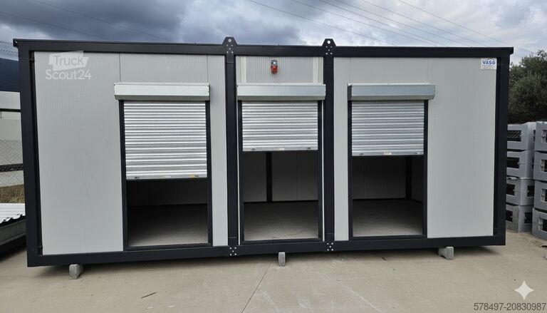 CONTAINER MODULAR PENTRU LOCUIT ȘI BIROU 6 x 2,4 m VASG ELITE EL-600EC