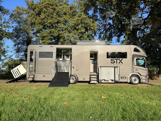 Paarden transport Scania P420 Luxury-line met pop-up en pop-out. id 69