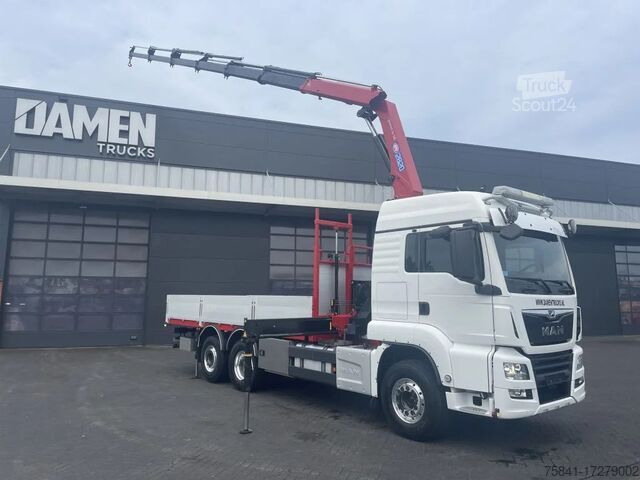Jeřábové vozidlo MAN TGS 28.500 6x2-4 LL Euro 6 HMF 2820-K6