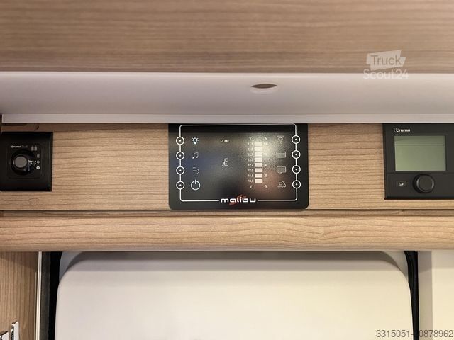 Polintegriran avtodom MALIBU T 500 RB QB MJ25+ACC+Markise+Backo.+Kaffeem.