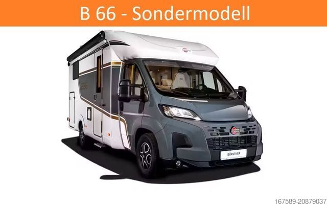 Polintegriran avtodom BÜRSTNER B 66 TD 732, Autom,Sat,RFK,Navi,Lithium,AKTION