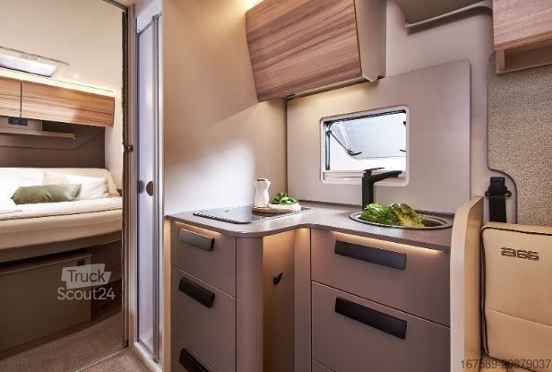 Polintegriran avtodom BÜRSTNER B 66 TD 732, Autom,Sat,RFK,Navi,Lithium,AKTION