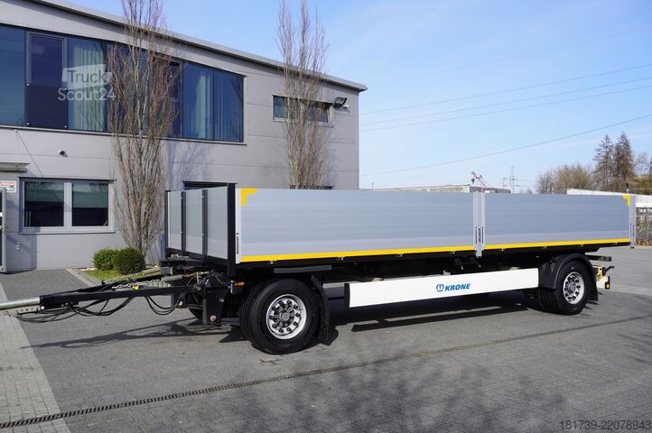 Krone gradbena prikolica Krone Construction trailer /Flatbed 18 pallets