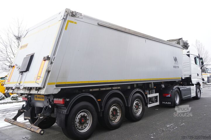 Ciągnik siodłowy i Naczepa wywrotka MAN TGX 18.510 4×2 tractor unit / Sleeper ca