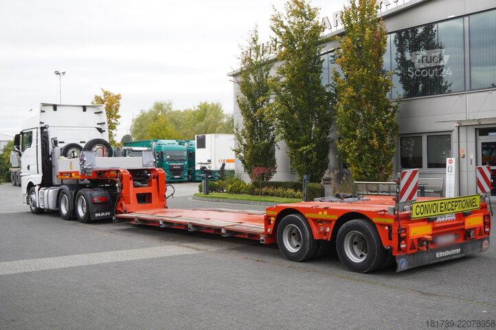 Yataklı Kabin & Düşük Yataklı Yarı Römork MAN TGX 28.510 6×2/ Kässbohrer LB2 TIEF-BETT