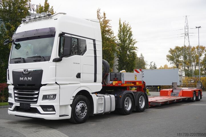 Yataklı Kabin & Düşük Yataklı Yarı Römork MAN TGX 28.510 6×2/ Kässbohrer LB2 TIEF-BETT