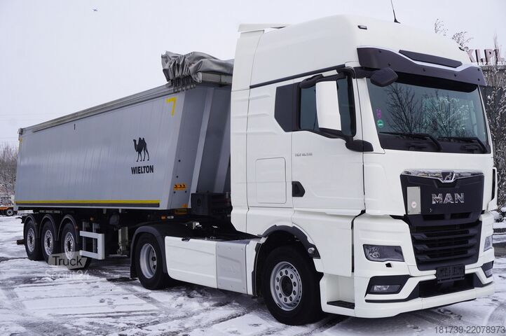 Ťahač + náves MAN TGX 18.510 4×2 tractor unit + Tipper