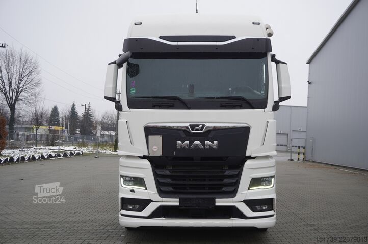 Ciągnik siodłowy + naczepa chłodnia MAN TGX 18.510 4×2 tractor unit / Lamberet