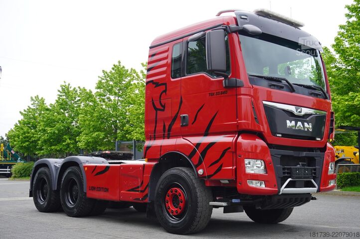 Traktor enhet MAN TGX 33.640 6x4 tractor unit / GVM 70 t