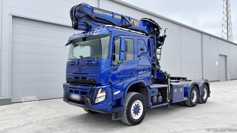 тракторний агрегат Volvo FMX 540 Forestal tractor/ 6x6 /Palfinger