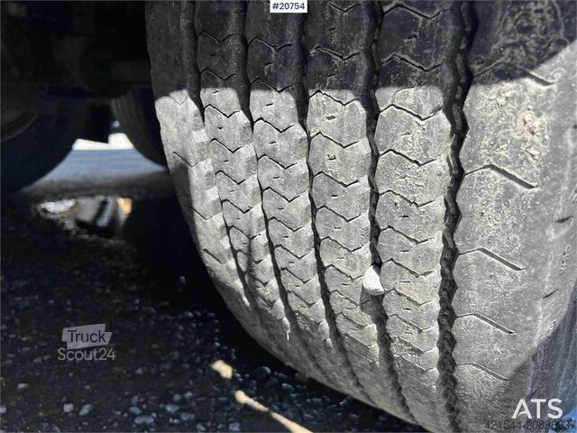 Transport af containere Krone sd 3 axle container semi