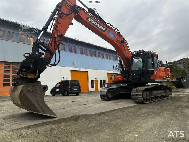 Lánctalpas kotrógép Doosan DX225LC