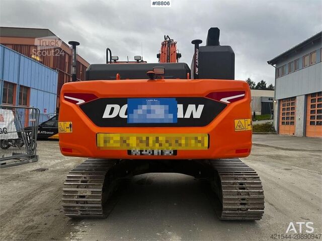 Lánctalpas kotrógép Doosan DX225LC